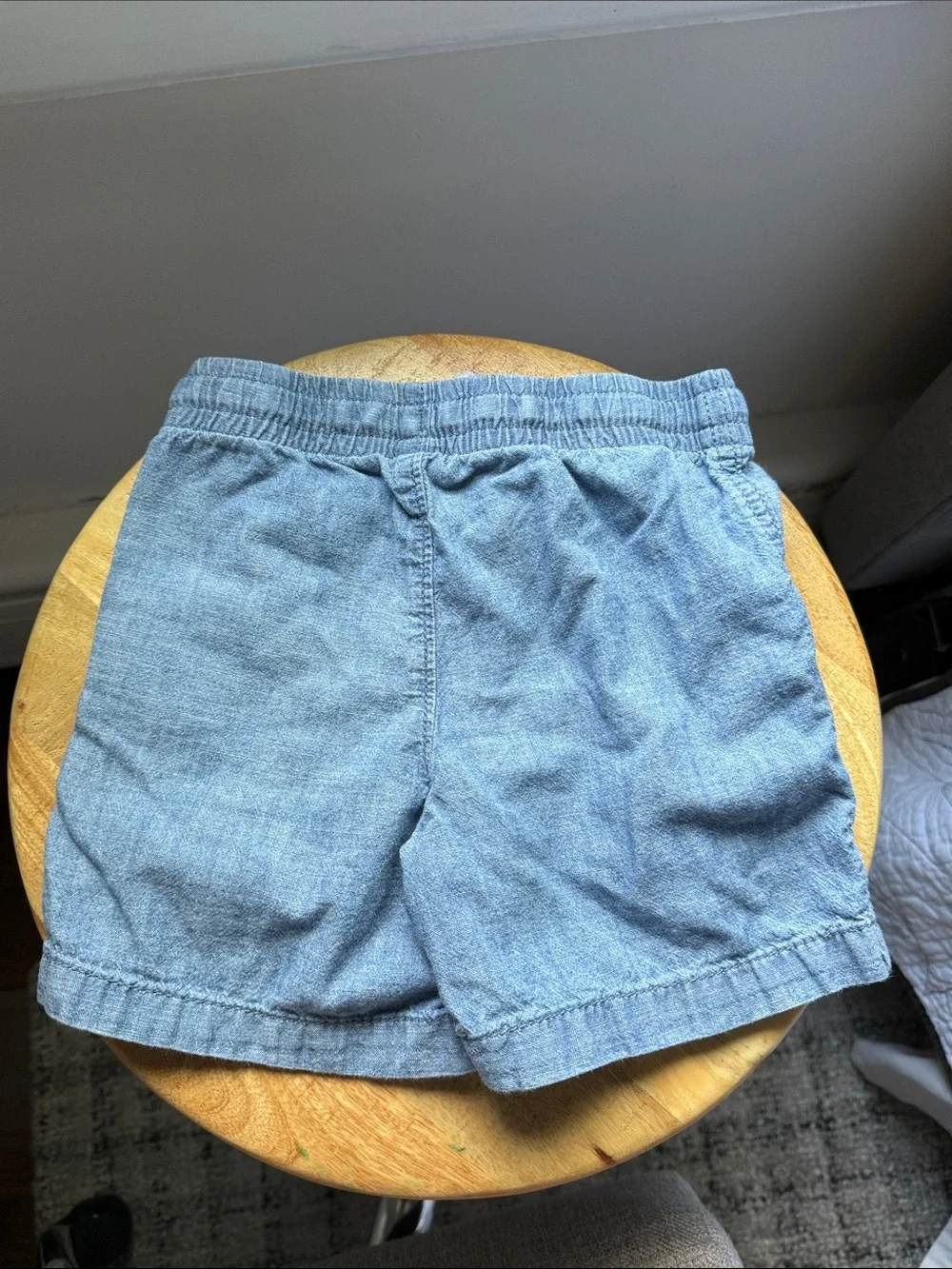 GAP Light Blue Baby/Toddler Elastic Waist Shorts